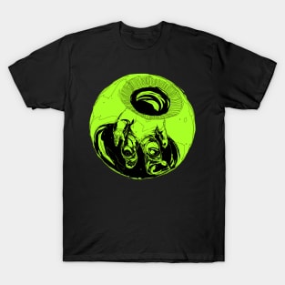 Illustration Green Planet T-Shirt